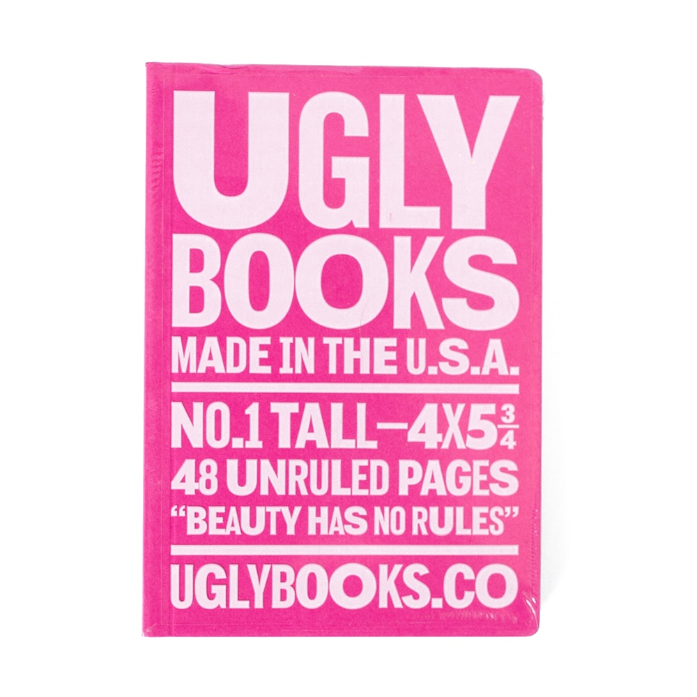 Memo & Notebooks, Art & School, 4"x5.75", Uglybooks, #1, Perfect Bound, Book, 3 Pack, Sprinkles, 963739